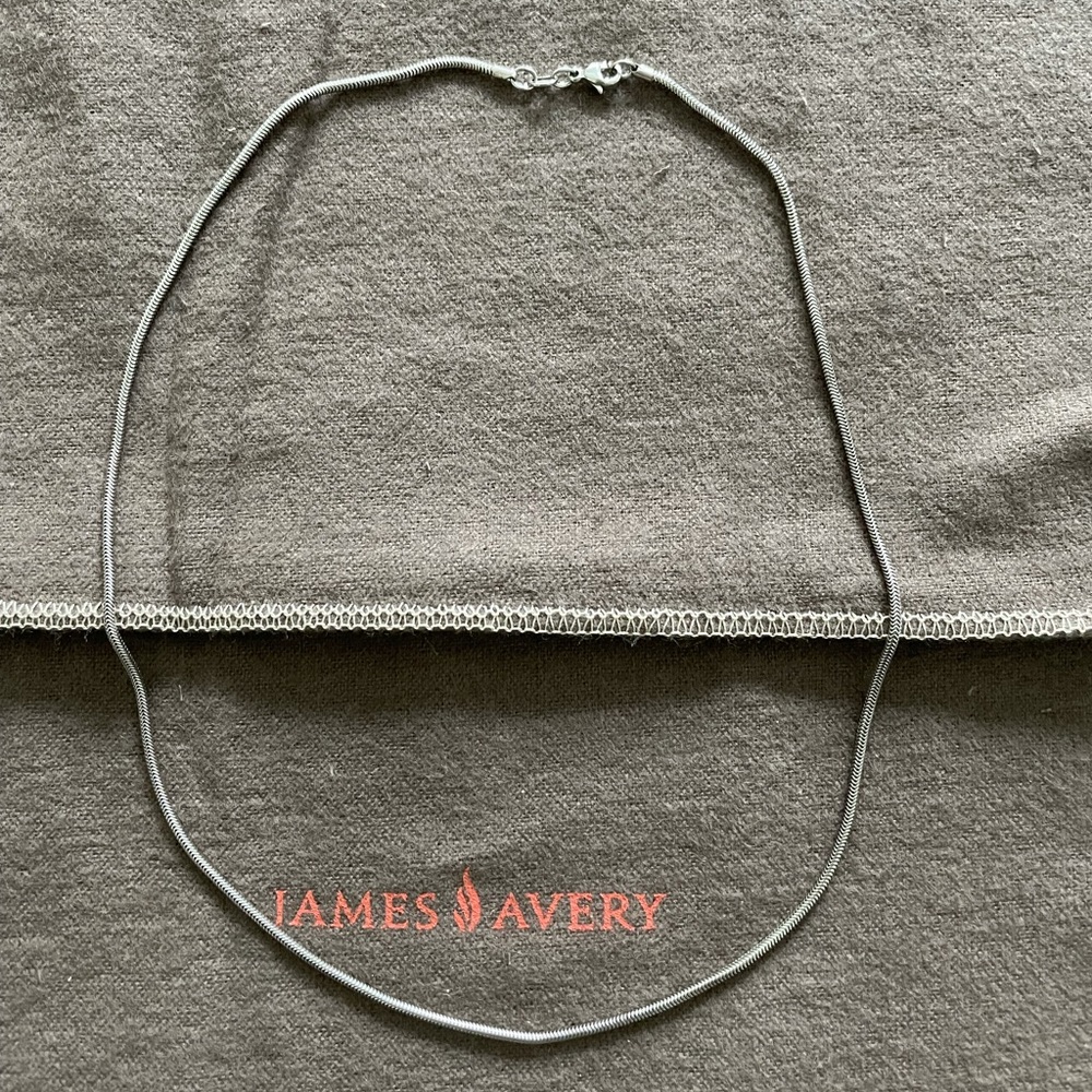 James Avery Snake Chain Necklace 18" Retired